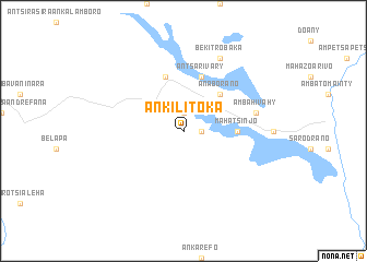 map of Ankilitoka