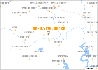 map of Ankily-Tsilamaka