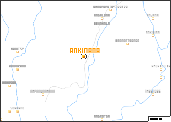map of Ankinana