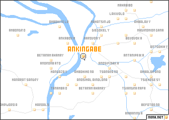 map of Ankingabe
