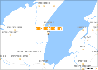 map of Ankinganomby