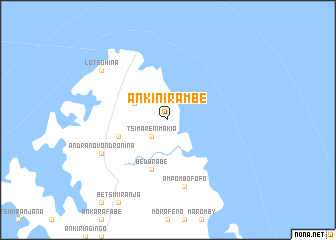 map of Ankinirambe