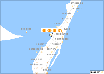 map of Ankirihiry