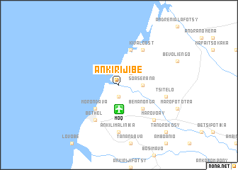 map of Ankirijibe