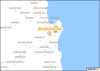 map of Ankirikirika