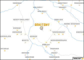 map of Ankitohy