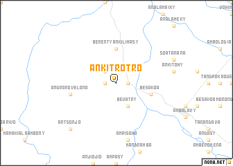 map of Ankitrotro