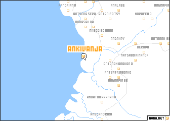 map of Ankivanja