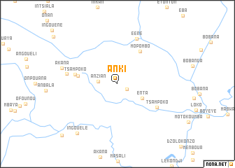 map of Anki