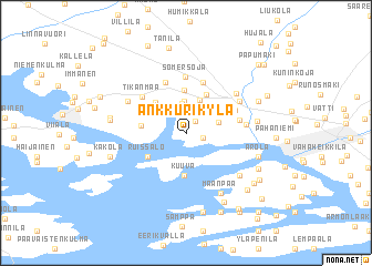 map of Ankkurikylä