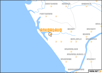 map of Ankoadavo