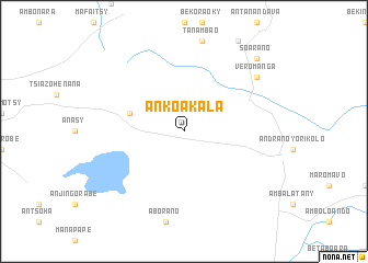 map of Ankoakala