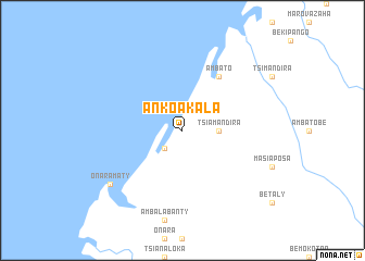 map of Ankoakala