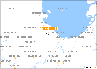 map of Ankobabe