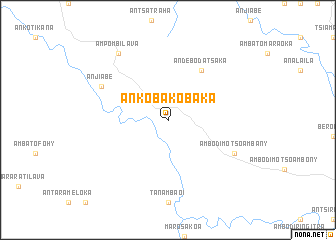 map of Ankobakobaka
