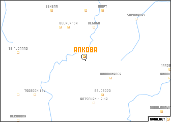 map of Ankoba