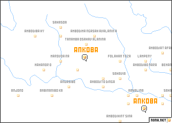 map of Ankoba