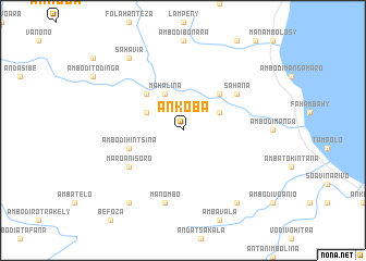 map of Ankoba