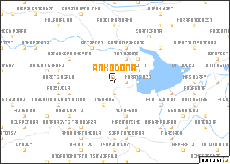 map of Ankodona