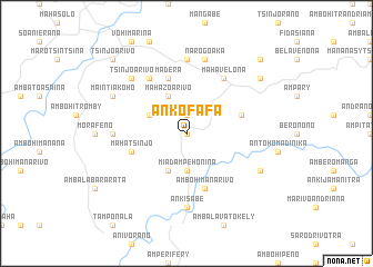 map of Ankofafa