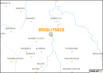 map of Ankolitsazo