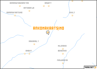 map of Ankomaka Atsimo