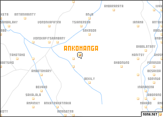 map of Ankomanga