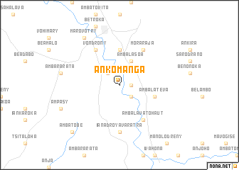 map of Ankomanga