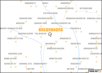 map of Ankonahona