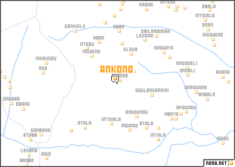 map of Ankono