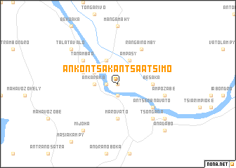 map of Ankontsakantsa Atsimo