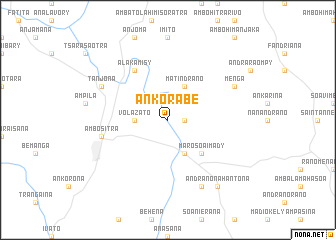 map of Ankorabe