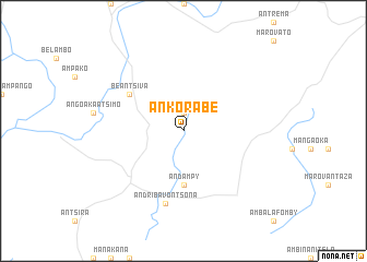 map of Ankorabe
