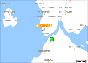 map of Ankorabe