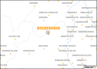 map of Ankorapaka