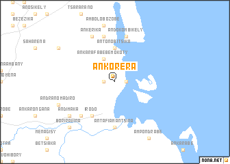 map of Ankorera