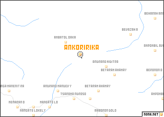 map of Ankoririka