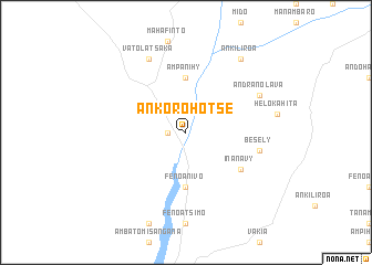 map of Ankorohotse