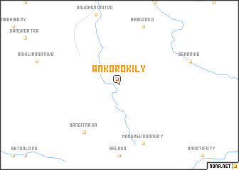 map of Ankorokily