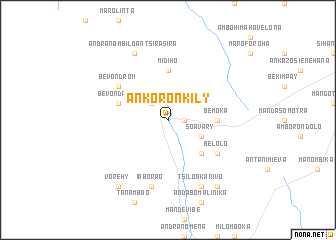 map of Ankoronkily