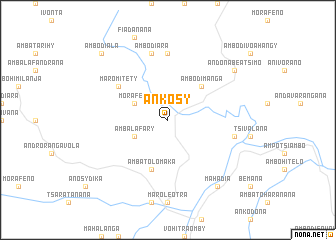 map of Ankosy