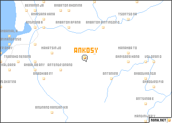 map of Ankosy