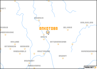 map of Ankotoba