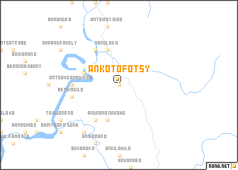 map of Ankotofotsy