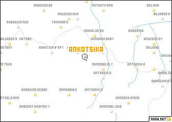 map of Ankotsika