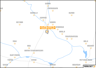 map of Ankouma