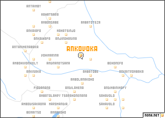 map of Ankovoka