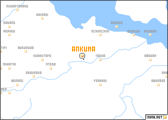 map of Ankuma
