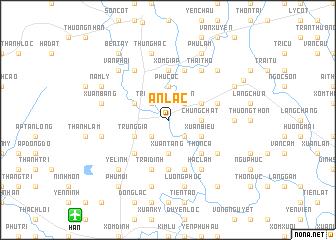 map of An Lạc