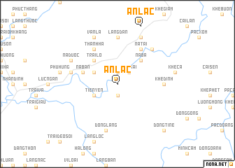 map of An Lạc